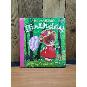 BETTY BEARS BIRTHDAY By Gyo Fujikawa Hardcover/ Board 1979 1st Ed VG